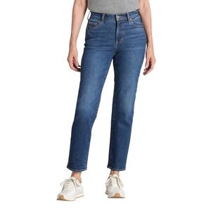 Universal Thread Women's 80's Mid Rise Thigh Slim Leg Blue Denim Slim Jeans 6S